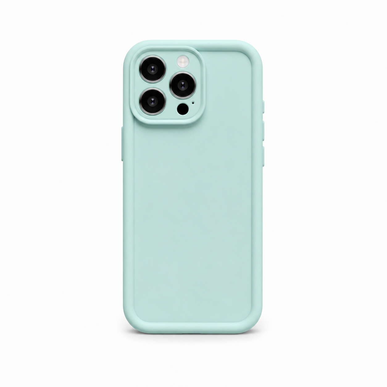 Forro silicon ✨ VERDE AGUA ✨ para iPhone 13/14/15/16 1