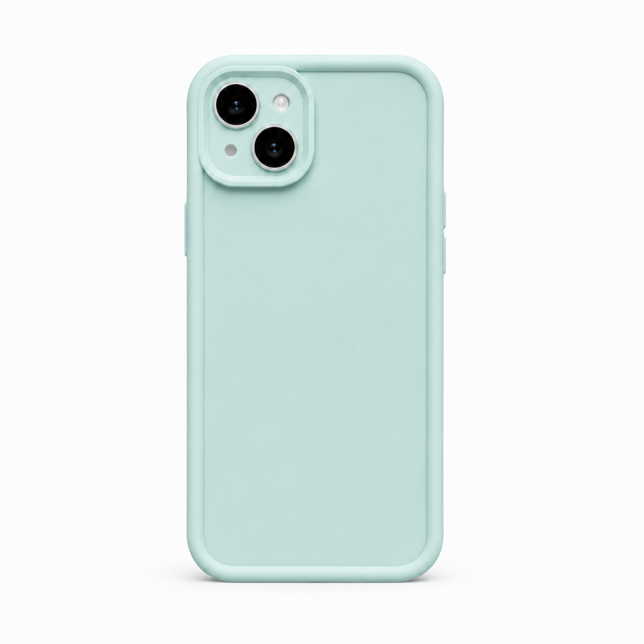 Forro silicon ✨ VERDE AGUA ✨ para iPhone 13/14/15/16 2