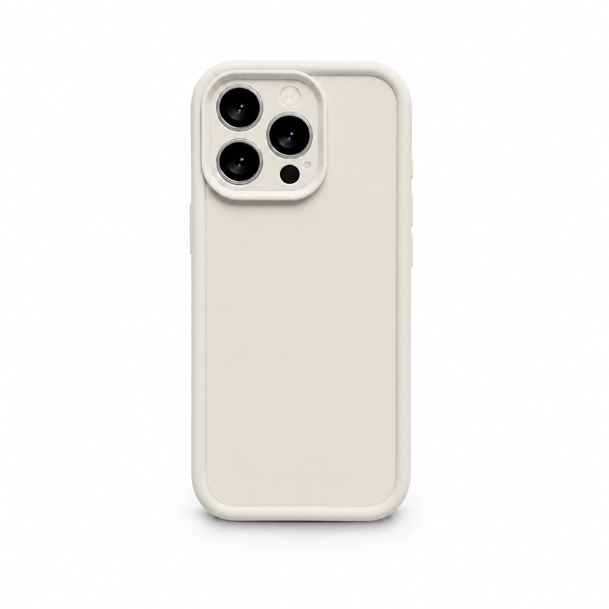 Forro silicon ✨ CREMA ✨ para iPhone 13/14/15/16 1