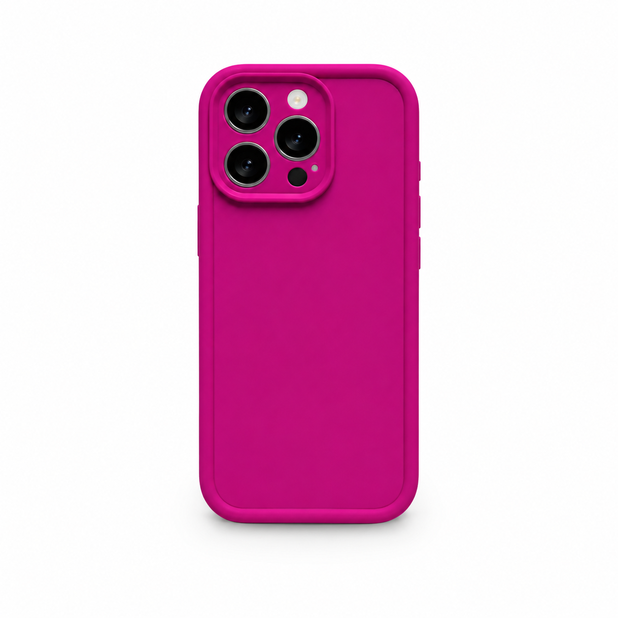 Forro silicon ✨ FUCSIA ✨ para iPhone 13/14/15/16 1
