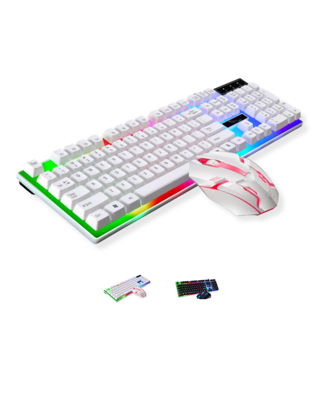 Kit Gamer Teclado + Mouse RGB