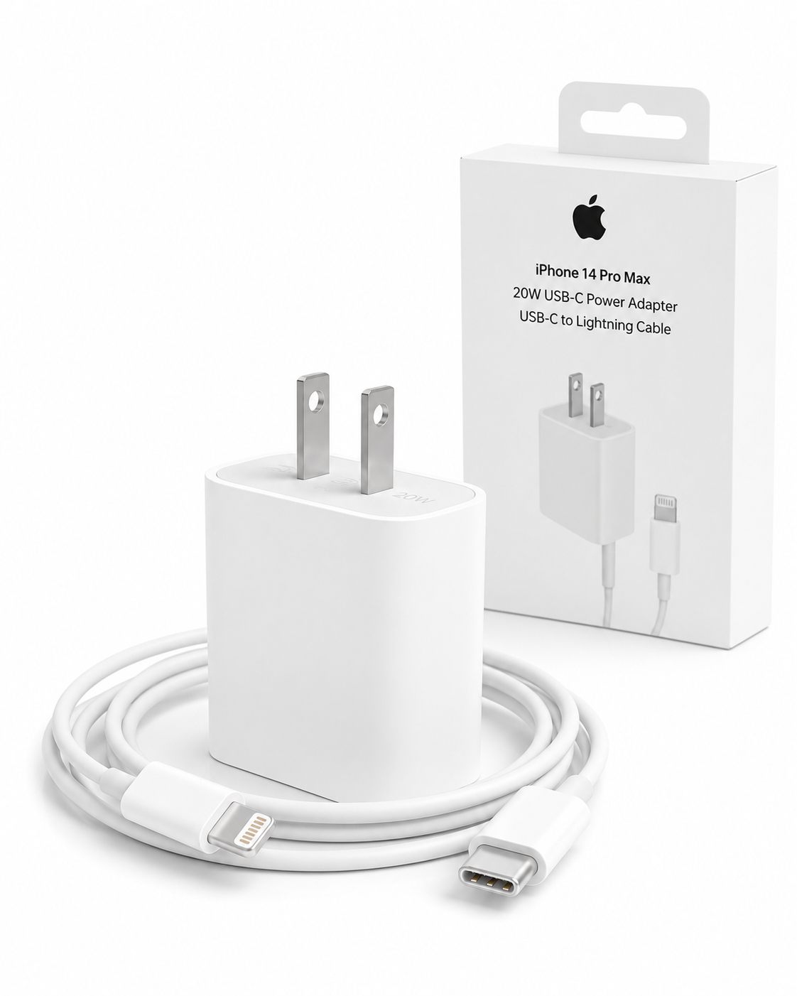Cargador iPhone 20W con cable Lightning 1