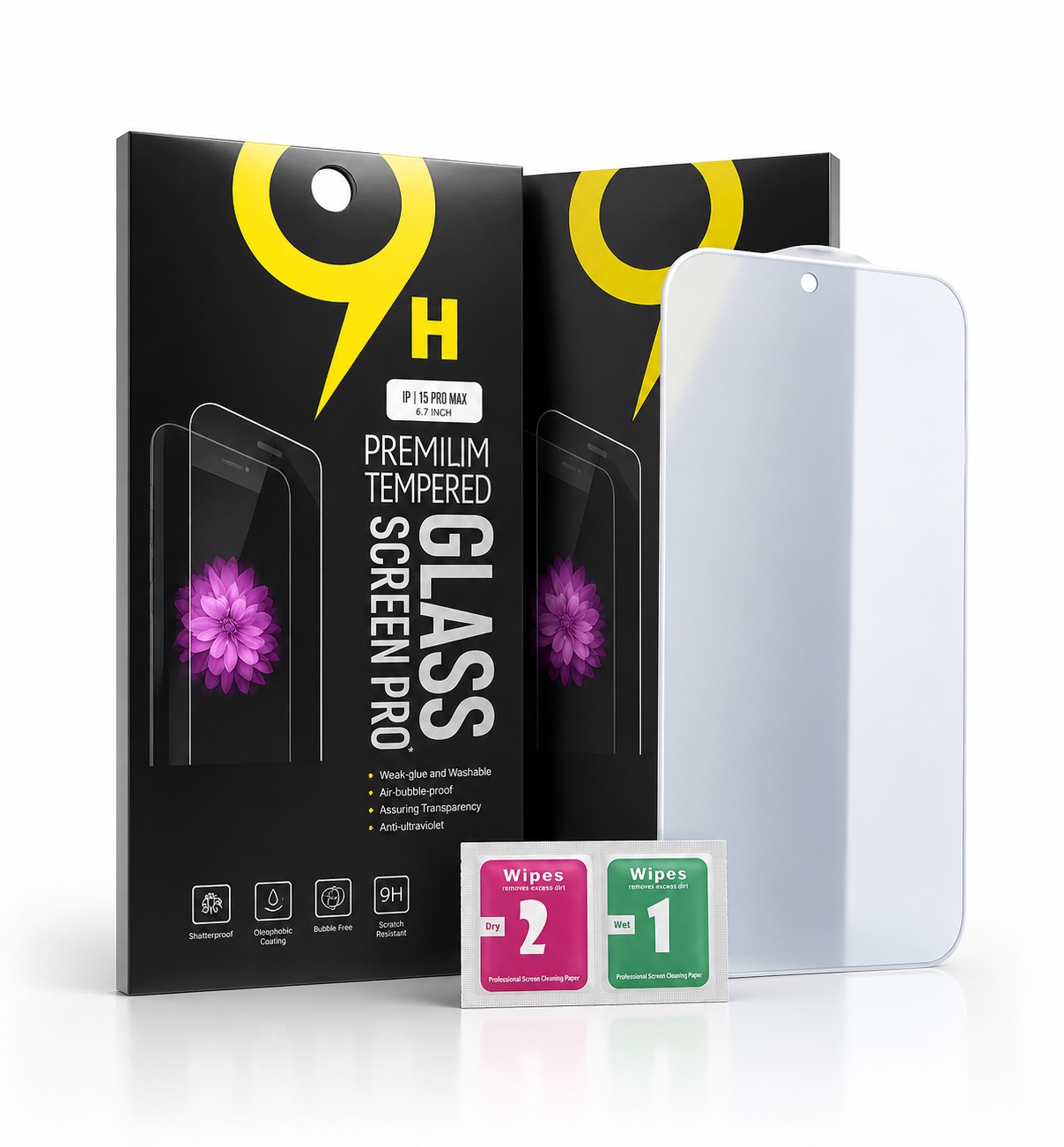 Protector de Pantalla para iPhone 9H antiespia