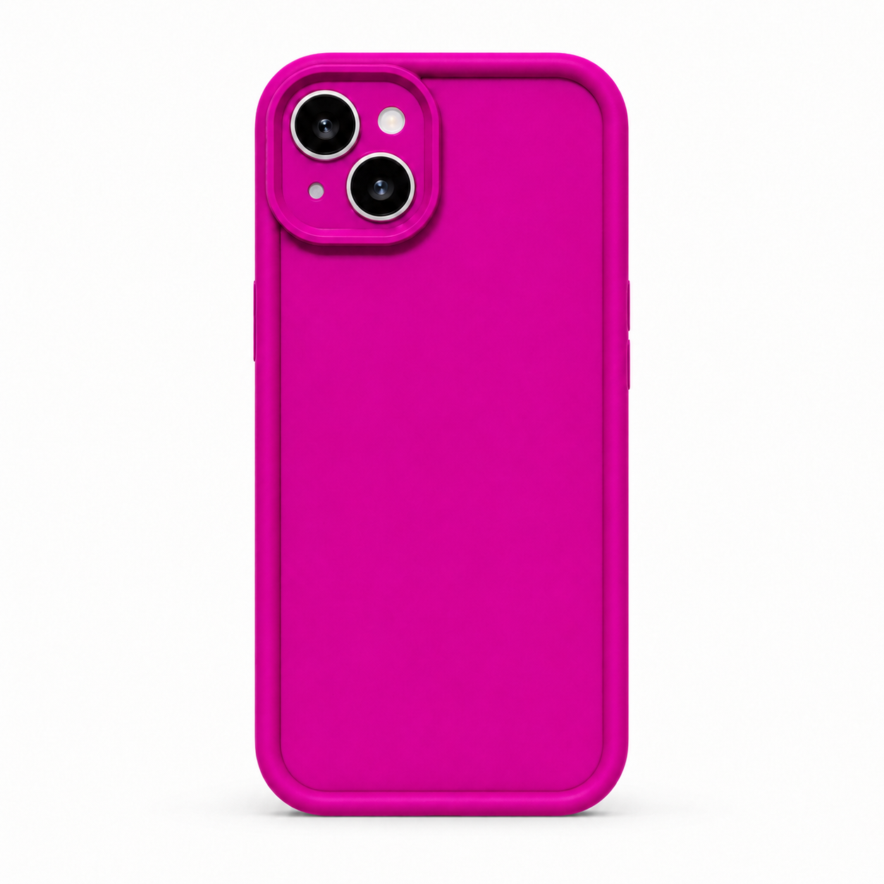 Forro silicon ✨ FUCSIA ✨ para iPhone 13/14/15/16 2