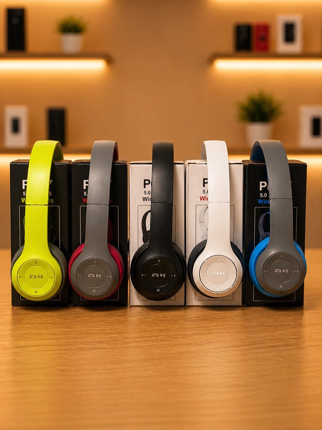 Audífonos P47 Bluetooth inalámbricos  3